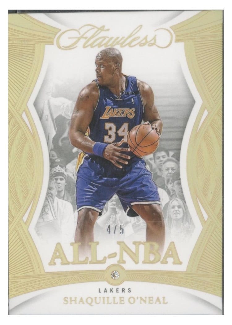 2024-25 Panini Flawless Base Gems Shaquille O'Neal #198 card