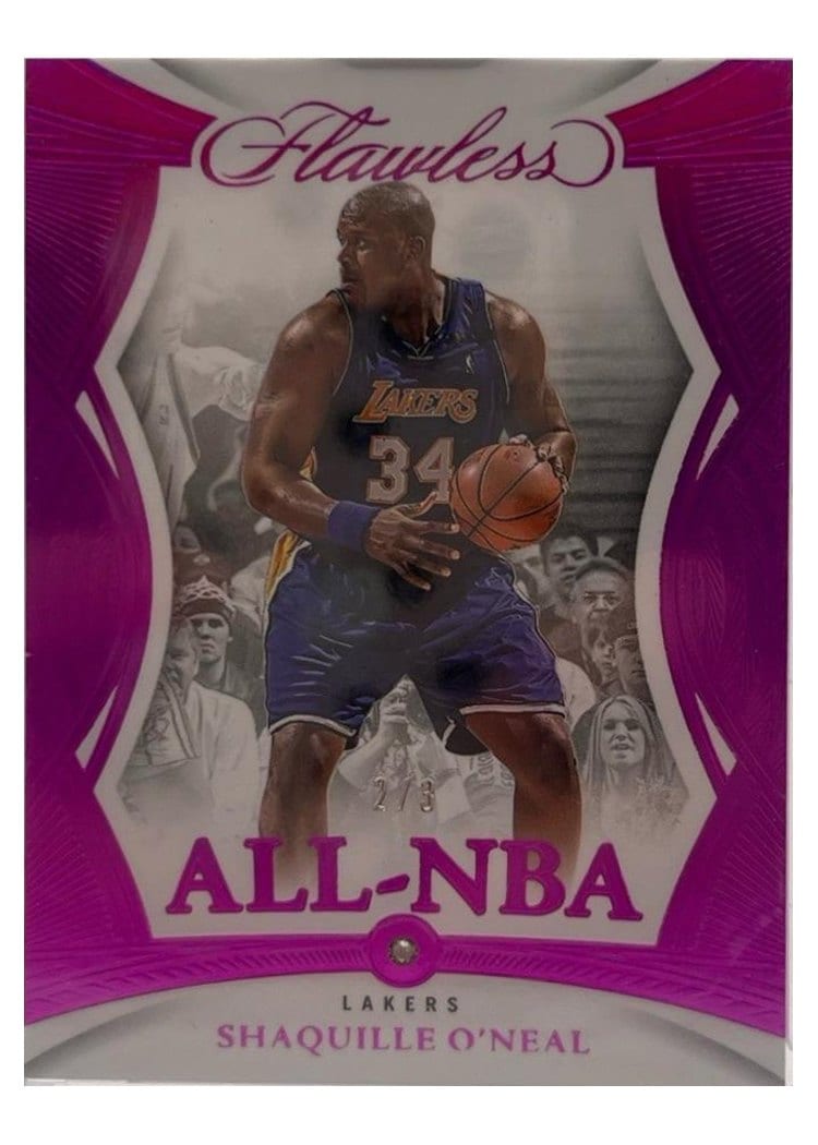 2024-25 Panini Flawless Base Gems Shaquille O'Neal #198 card