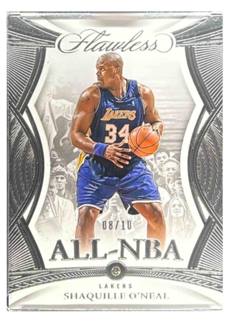 2024-25 Panini Flawless Base Gems Shaquille O'Neal #198 card