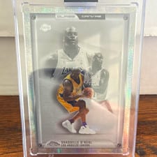 2025-26 Topps Chrome Glass Canvas Shaquille O'Neal #GC-11