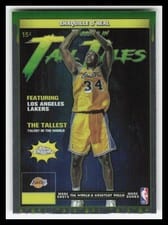 2025-26 Topps Chrome Tall Tales Shaquille O'Neal #TT-11 card