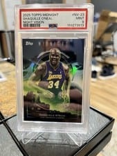 2025-26 Topps Midnight Night Vision Shaquille O'Neal #NV-23 card