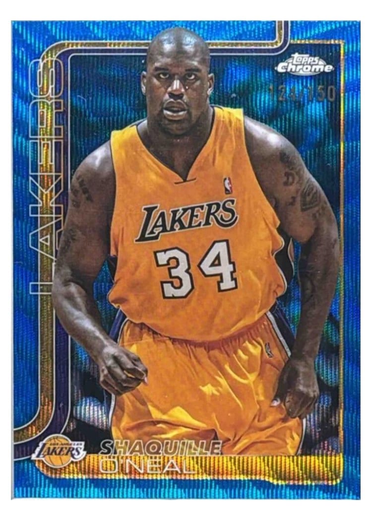 2025 Topps Chrome Shaquille O'Neal #242 card