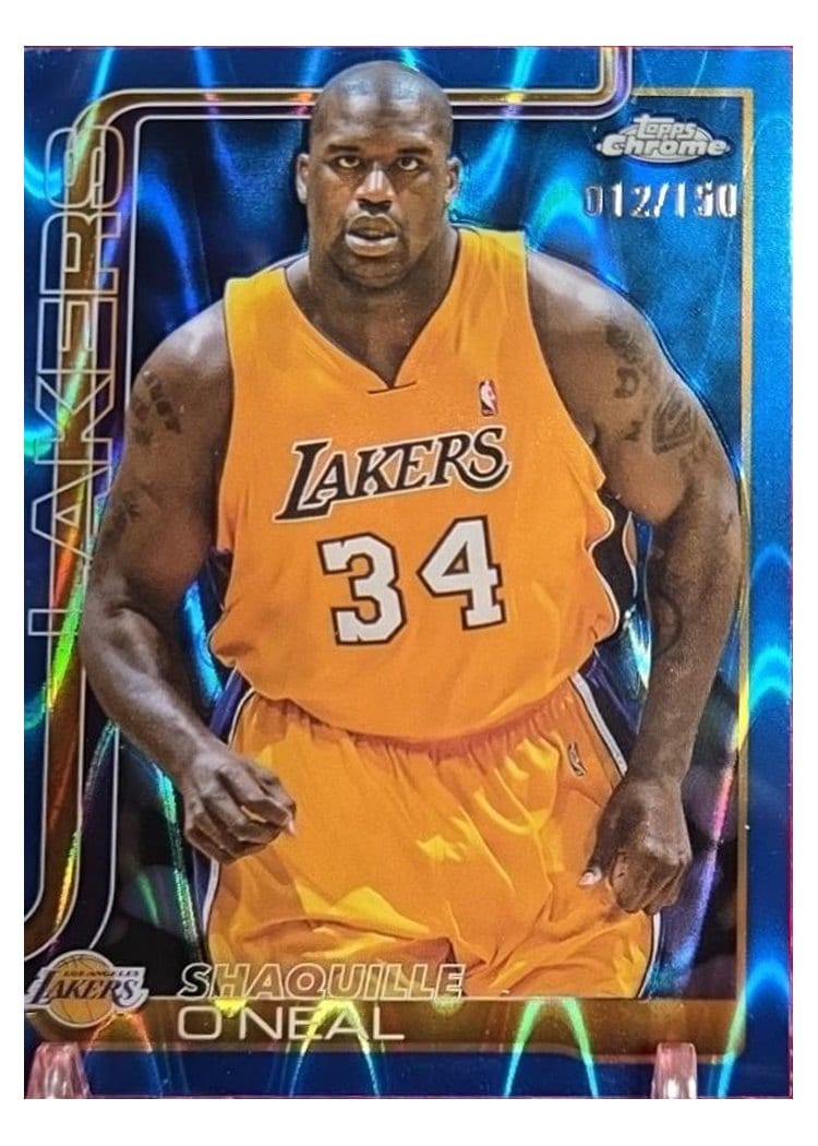 2025 Topps Chrome Shaquille O'Neal #242 card