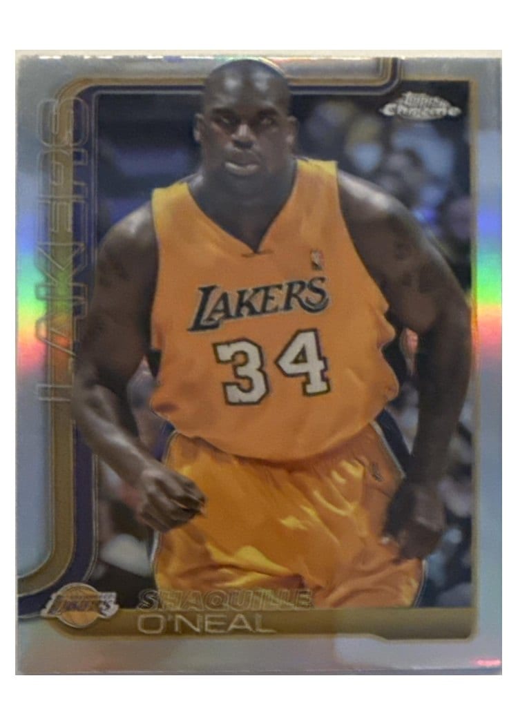 2025 Topps Chrome Shaquille O'Neal #242 card