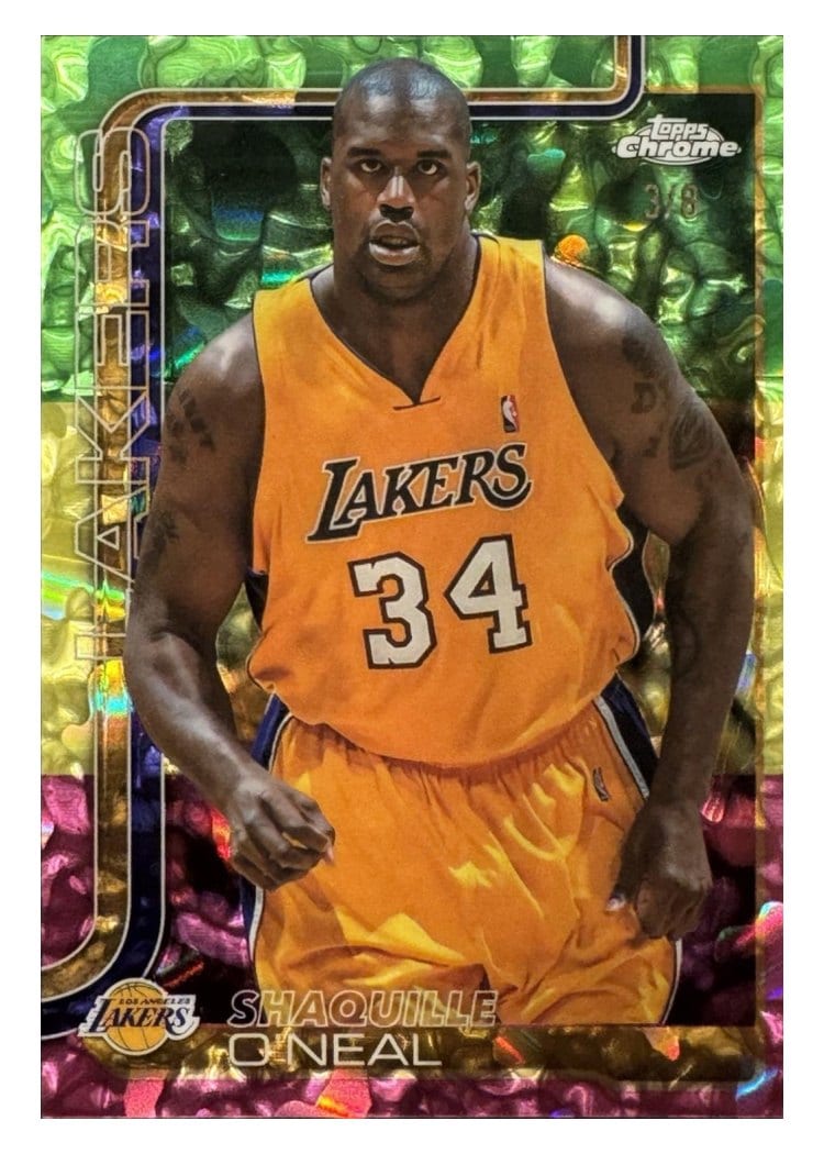 2025 Topps Chrome Shaquille O'Neal #242 card