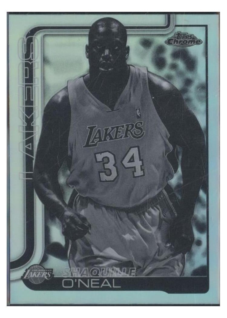 2025 Topps Chrome Shaquille O'Neal #242 card