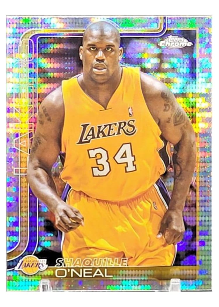 2025 Topps Chrome Shaquille O'Neal #242 card