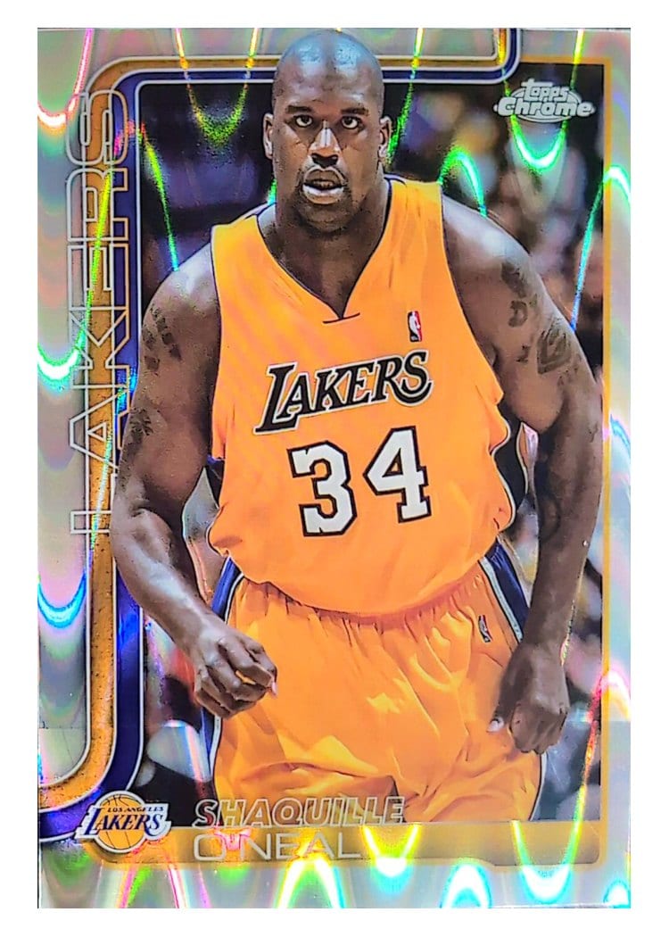 2025 Topps Chrome Shaquille O'Neal #242 card