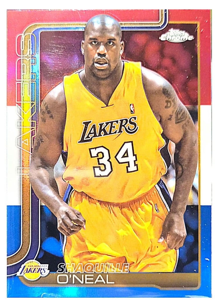 2025 Topps Chrome Shaquille O'Neal #242 card