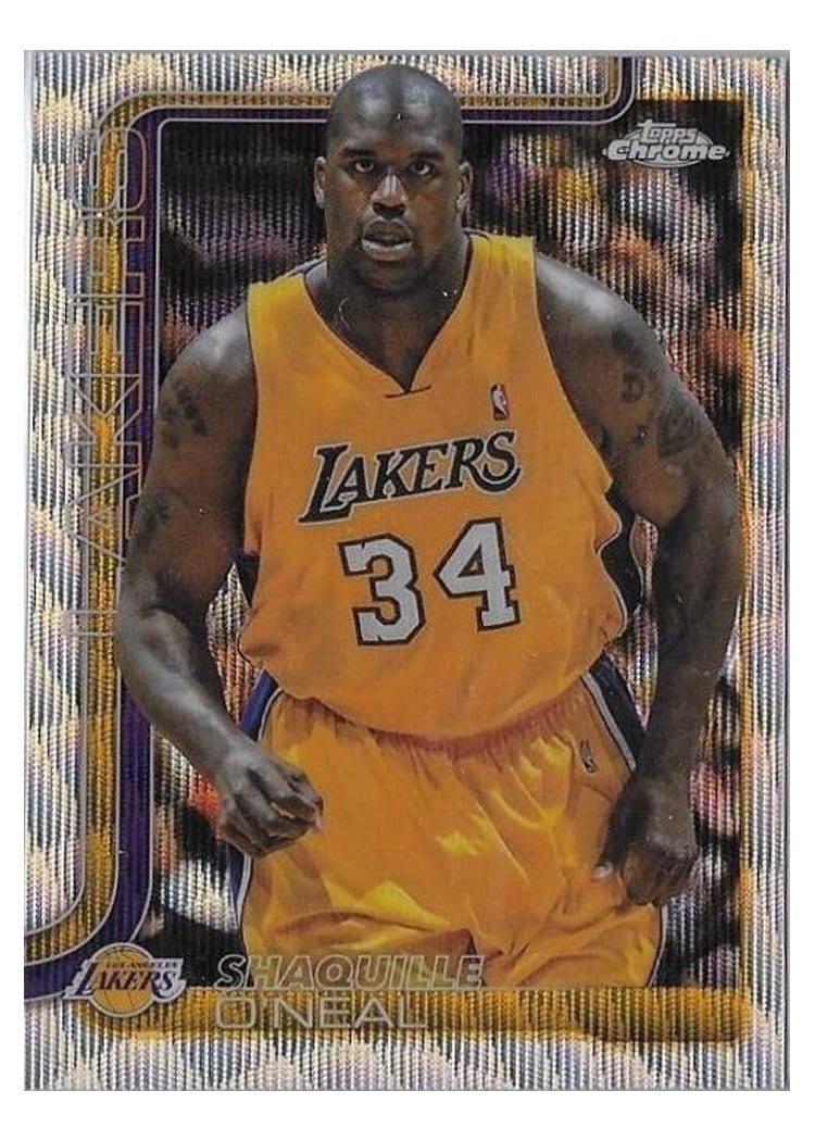 2025 Topps Chrome Shaquille O'Neal #242 card