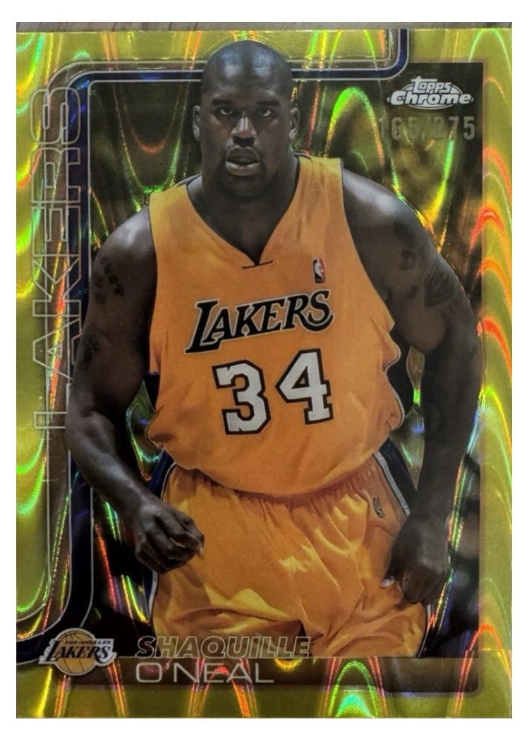 2025 Topps Chrome Shaquille O'Neal #242 card