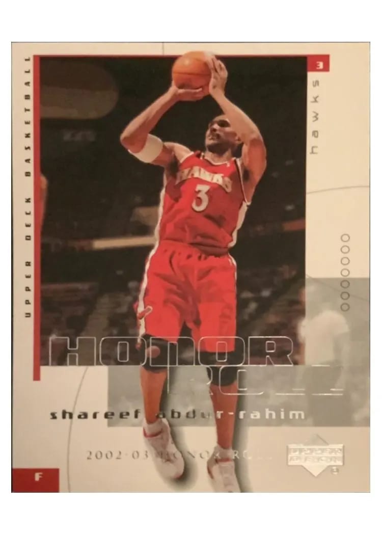 2002 Upper Deck Honor Roll Shareef Abdul-Rahim #2 card