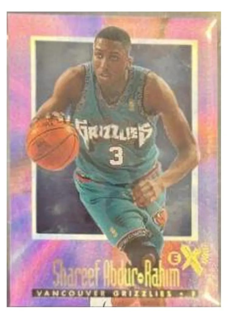 1996 Skybox E-X2000 Shareef Abdur-Rahim #76 card
