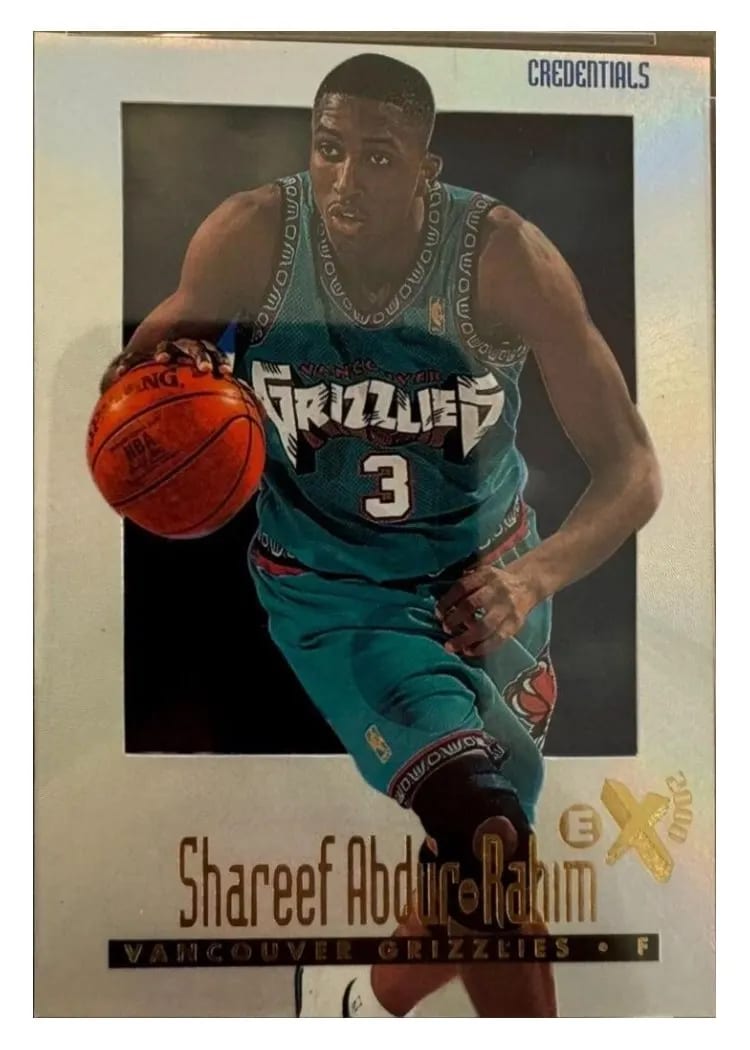 1996 Skybox E-X2000 Shareef Abdur-Rahim #76 card