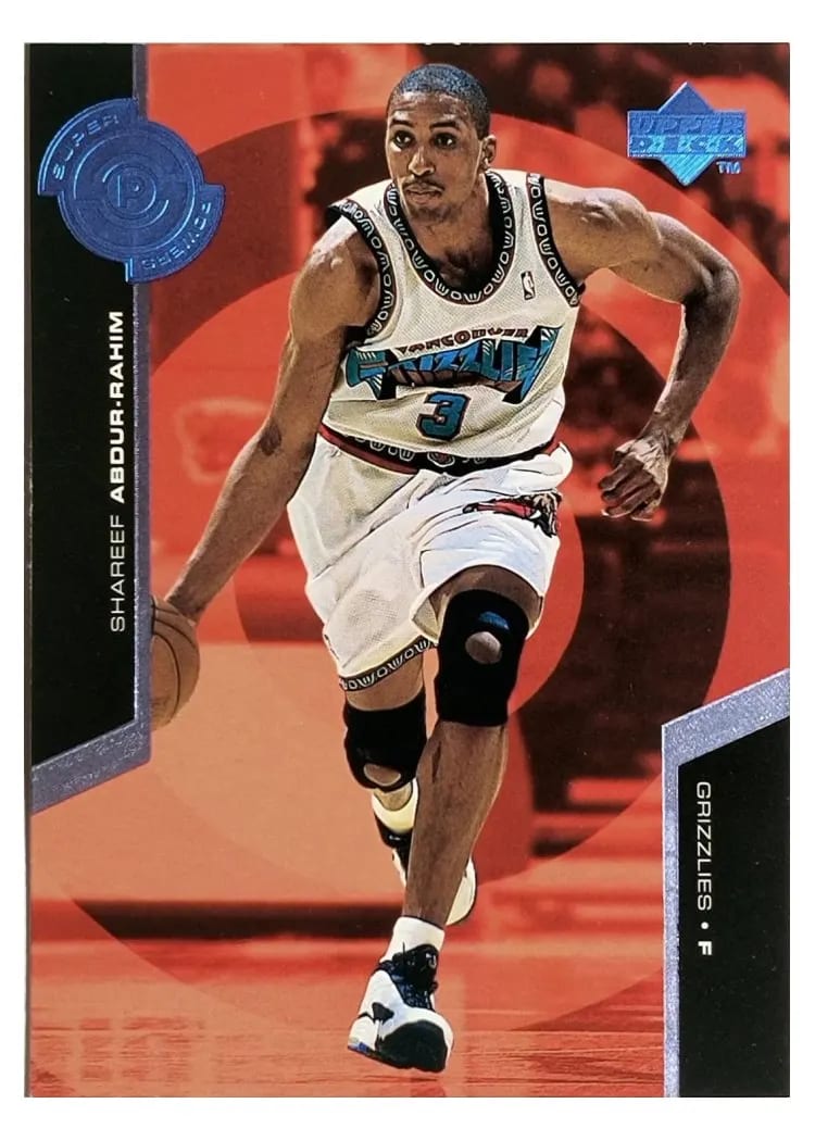 1998 Upper Deck Super Powers Shareef Abdur-Rahim #S28 card