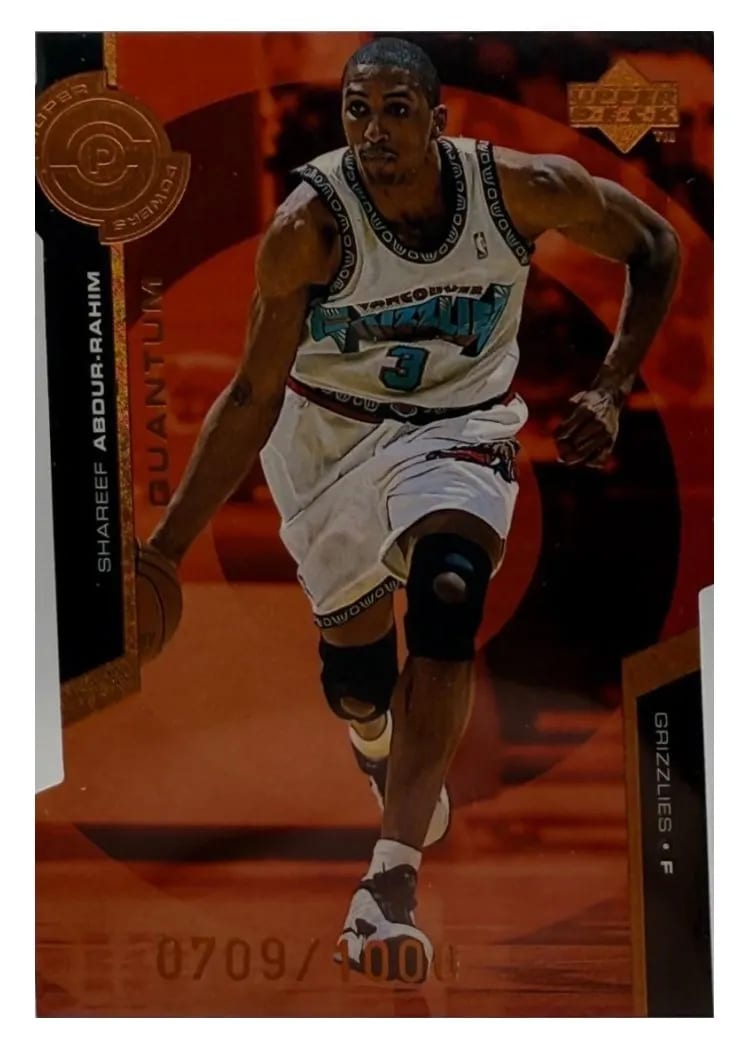 1998 Upper Deck Super Powers Shareef Abdur-Rahim Quantum Bronze #S28 card