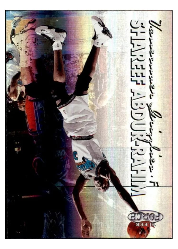1999 Fleer Force Shareef Abdur-Rahim #39 card