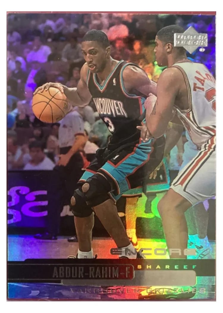 1999 Upper Deck Encore Shareef Abdur-Rahim #85 card