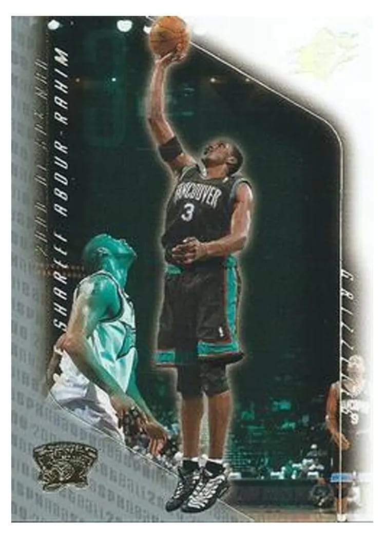 2000 Spx Shareef Abdur-Rahim #85 card