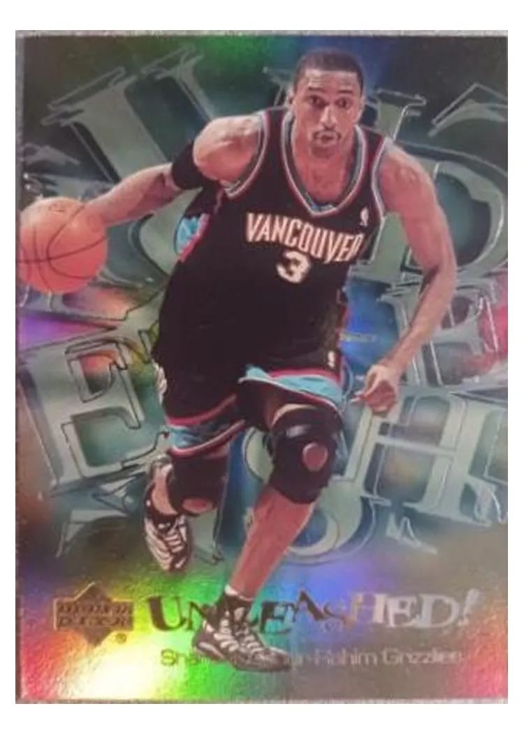 2000 Upper Deck Unleashed Shareef Abdur-Rahim #U6 card