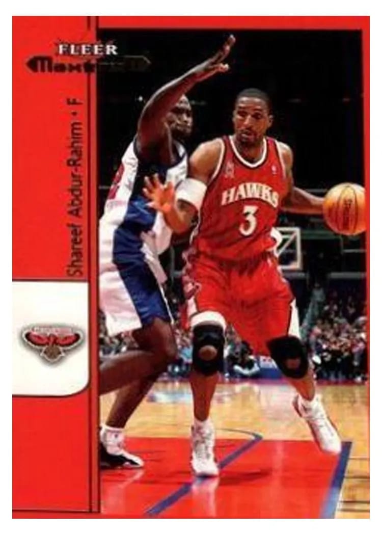 2001 Fleer Maximum Shareef Abdur-Rahim #120 card
