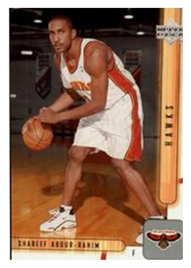 2001 Upper Deck Shareef Abdur-Rahim #5 card