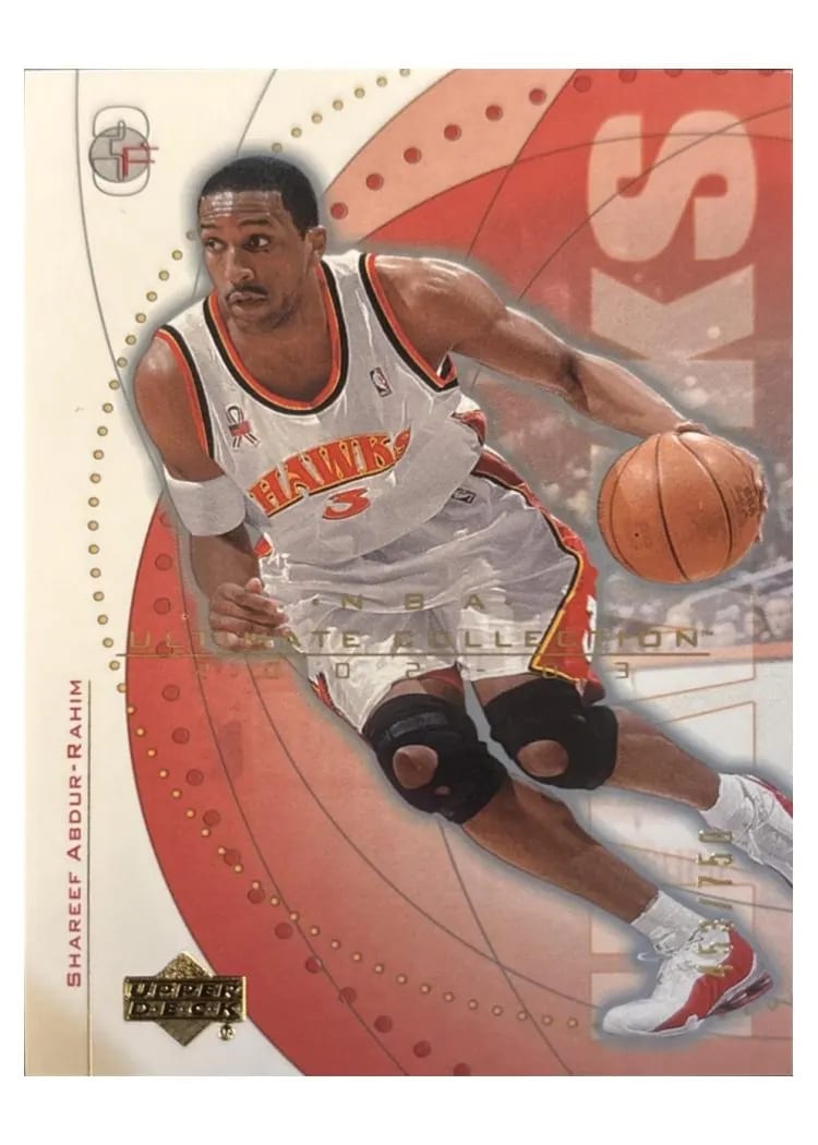 2002 Upper Deck Ultimate Shareef Abdur-Rahim #1 card