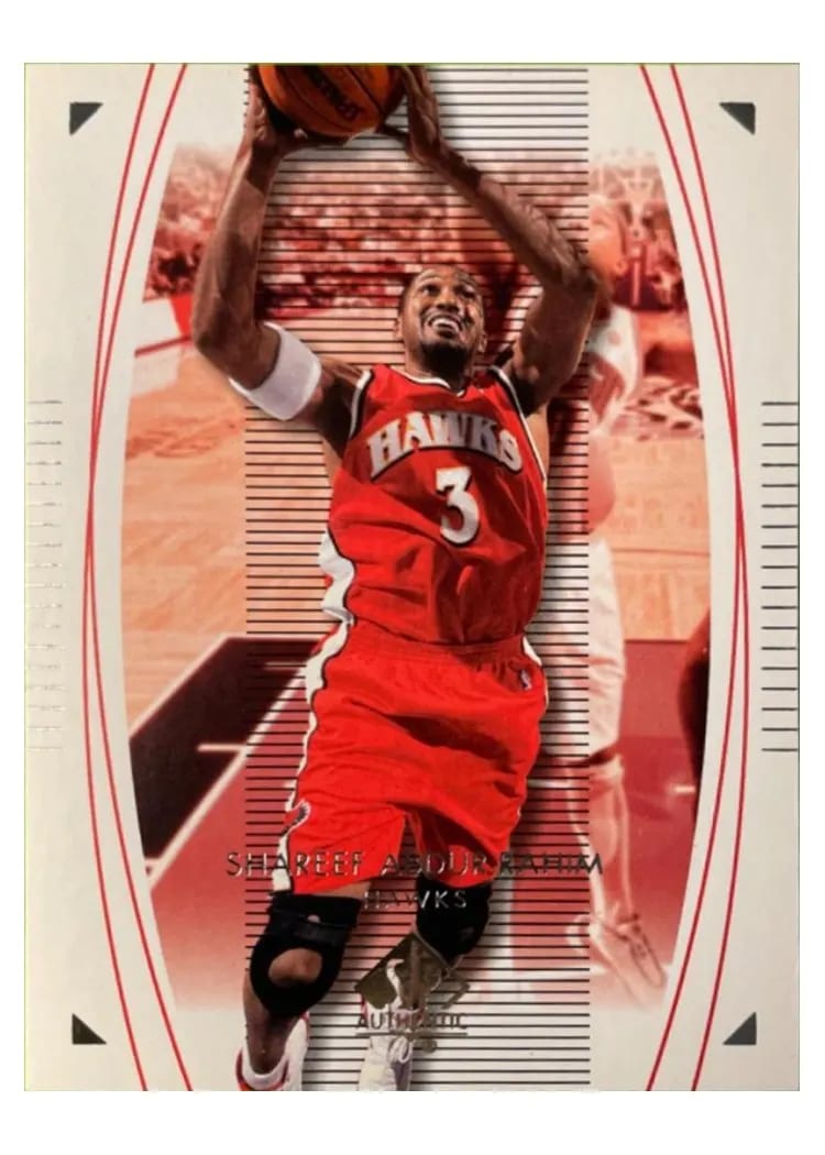 2003 SP Authentic Shareef Abdur Rahim #1 card