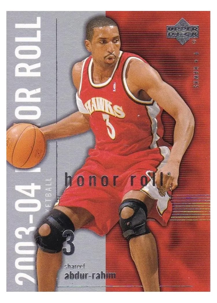 2003 Upper Deck Honor Roll Shareef Abdur-Rahim #1 card