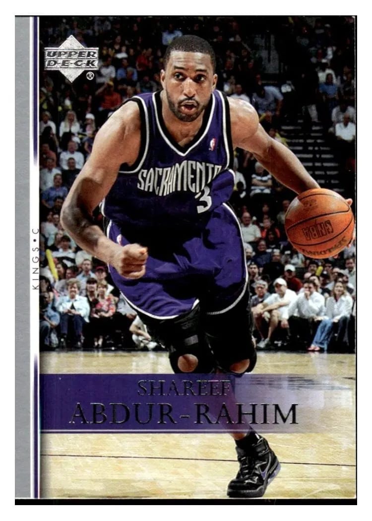 2007 Upper Deck First Edition Shareef Abdur-Rahim #52 card
