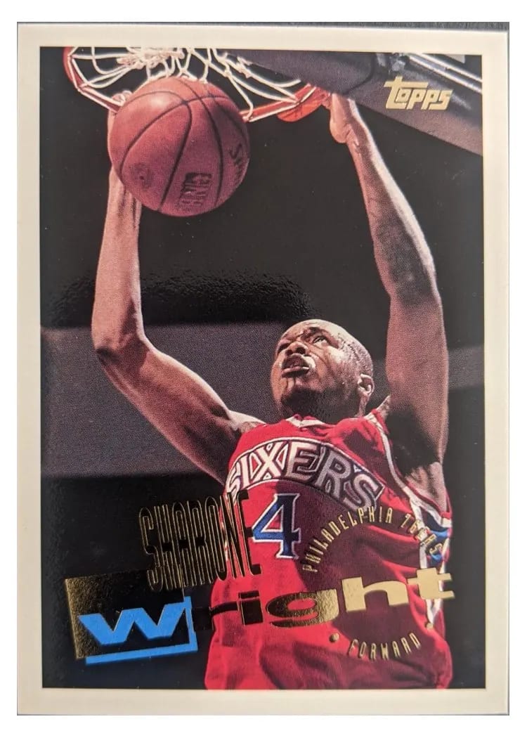 1995 Topps Sharone Wright #105 card