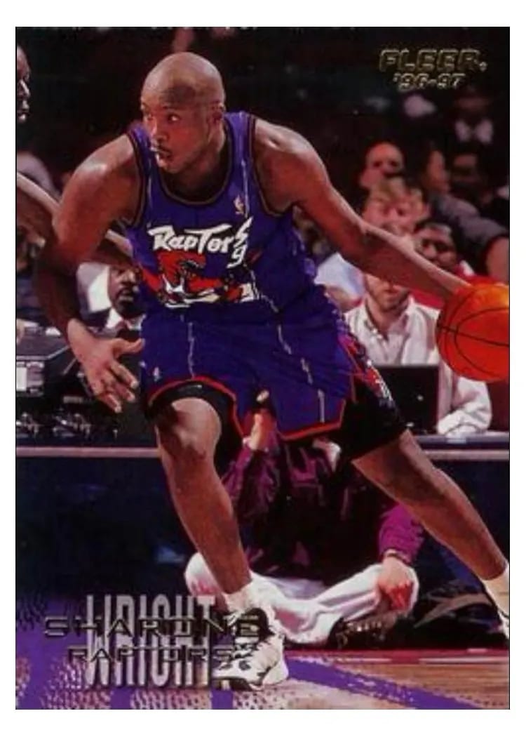 1996 Fleer Sharone Wright #108 card