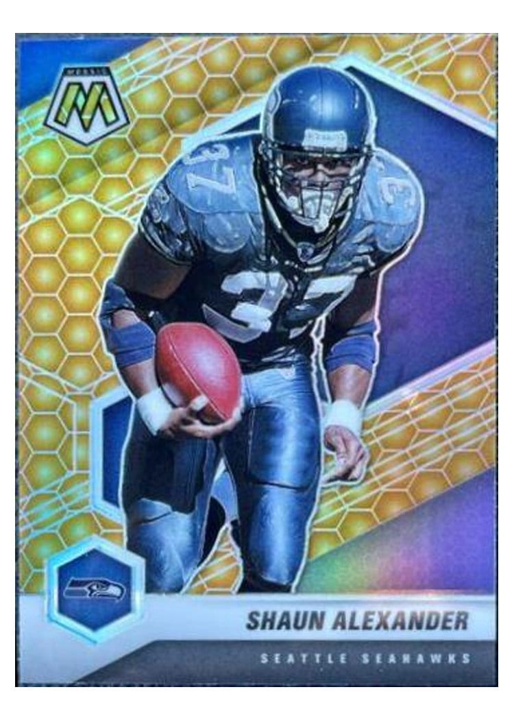 2021 Panini Mosaic Base Set Shaun Alexander #181 card