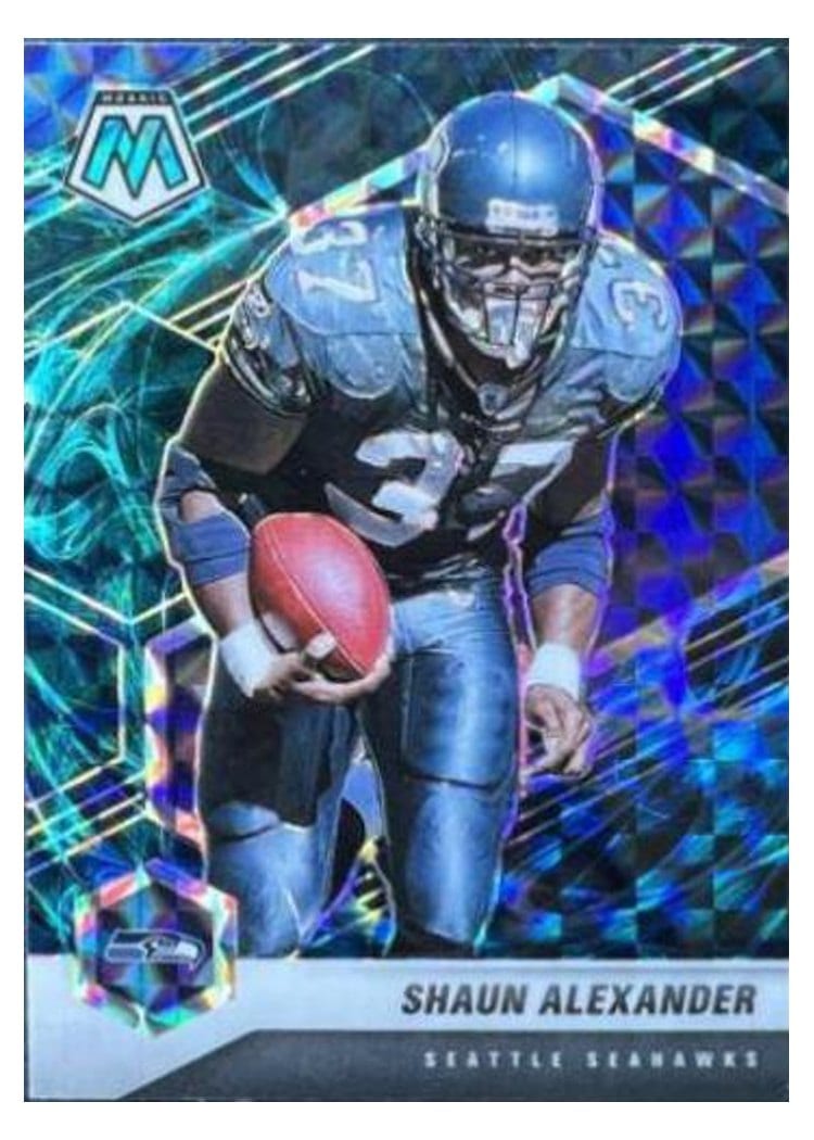 2021 Panini Mosaic Base Set Shaun Alexander #181 card