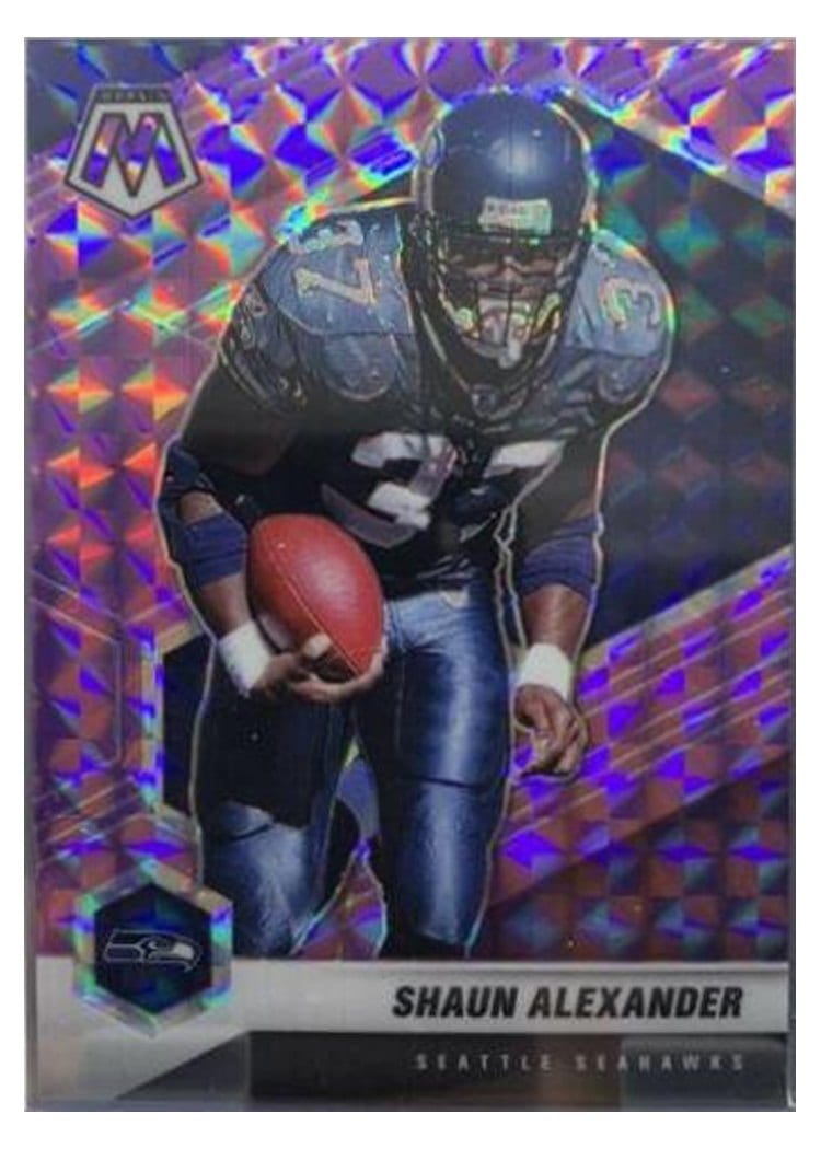 2021 Panini Mosaic Base Set Shaun Alexander #181 card