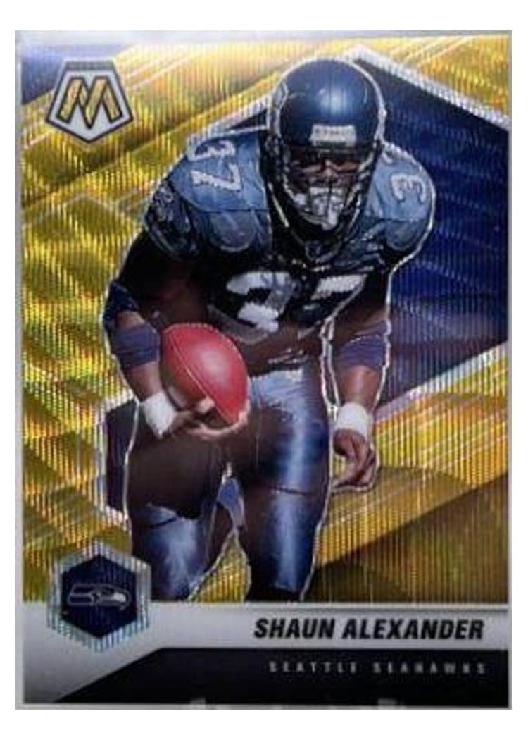 2021 Panini Mosaic Base Set Shaun Alexander #181 card