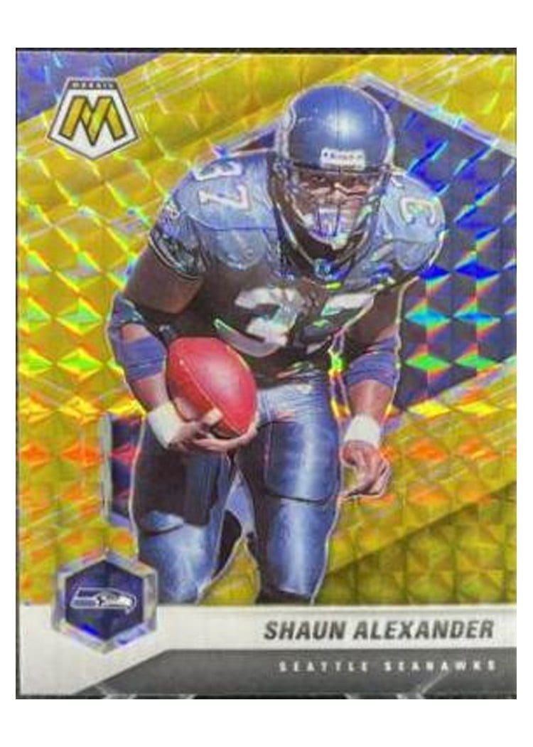 2021 Panini Mosaic Base Set Shaun Alexander #181 card