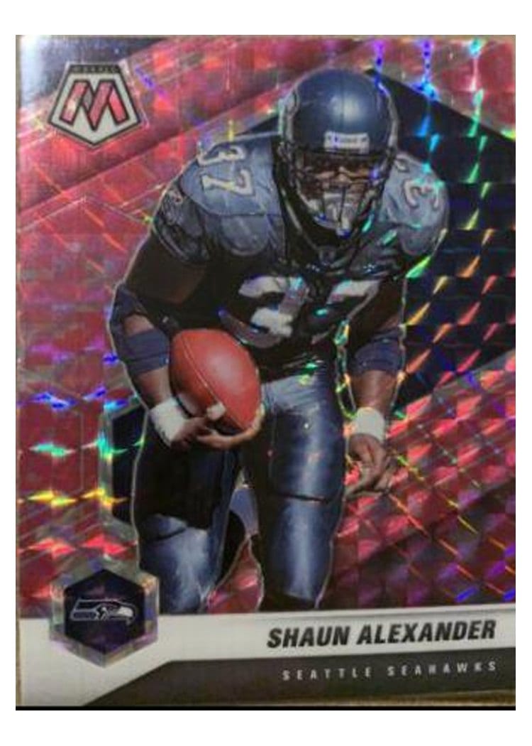 2021 Panini Mosaic Base Set Shaun Alexander #181 card