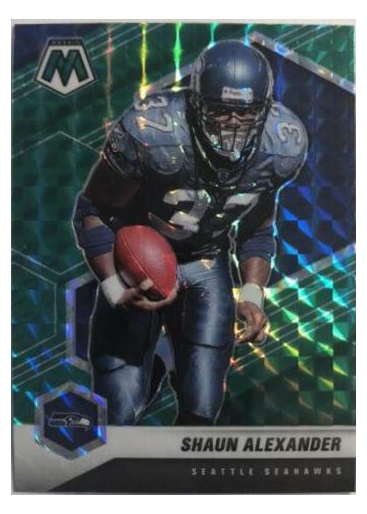 2021 Panini Mosaic Base Set Shaun Alexander #181 card