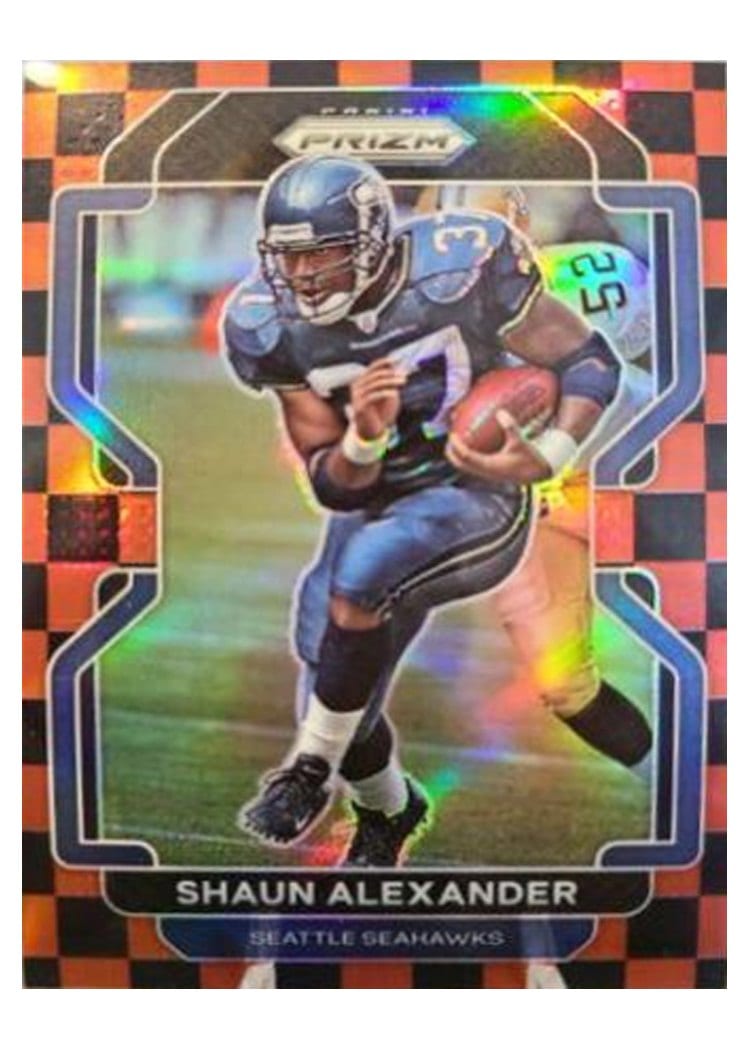 2021 Panini Prizm Base Set Shaun Alexander #50 card