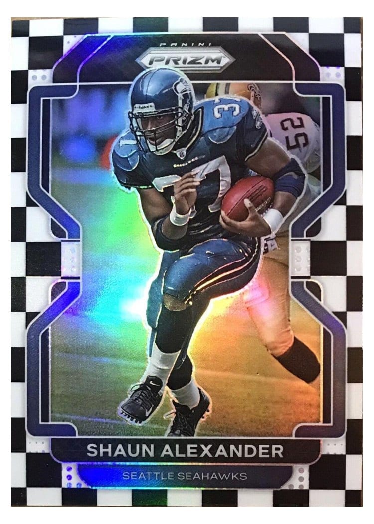 2021 Panini Prizm Base Set Shaun Alexander #50 card
