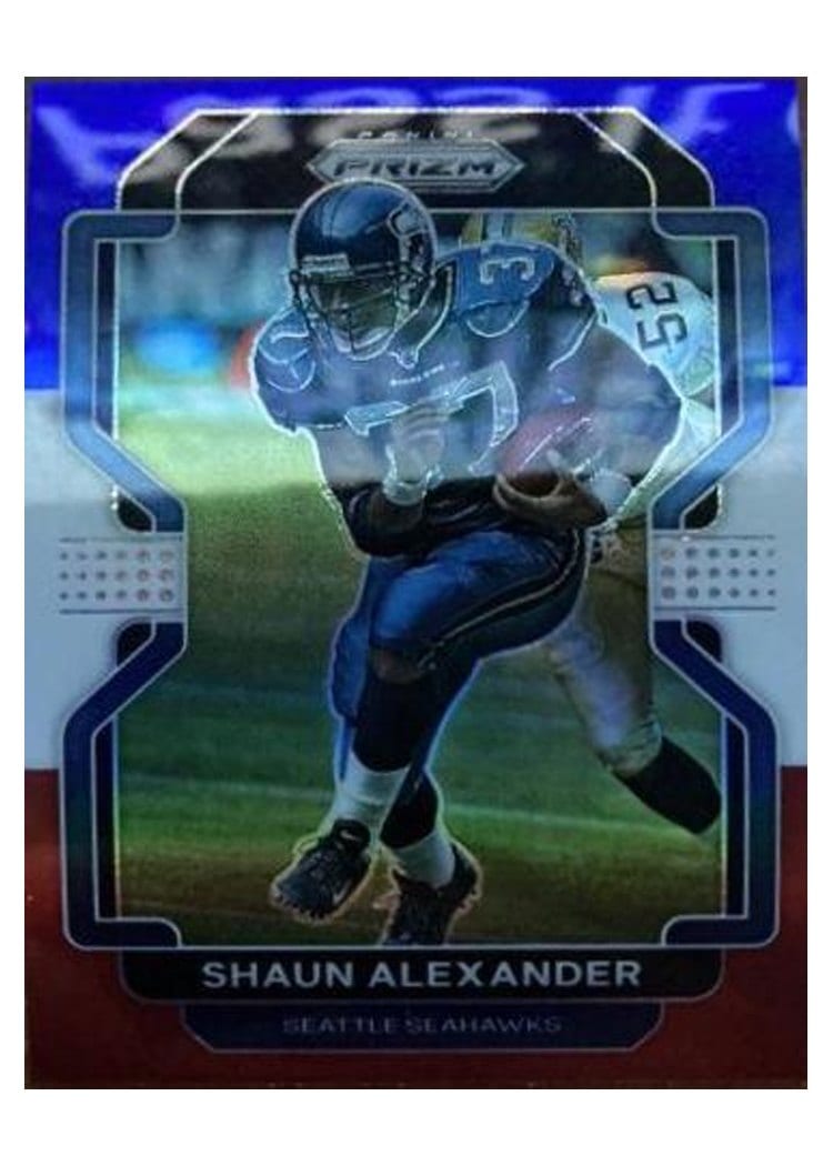 2021 Panini Prizm Base Set Shaun Alexander #50 card