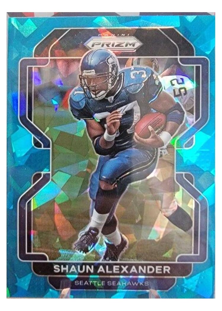 2021 Panini Prizm Base Set Shaun Alexander #50 card