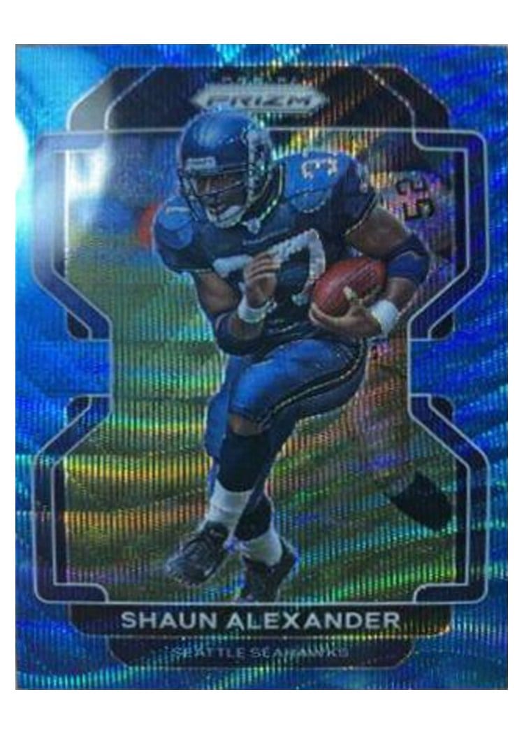 2021 Panini Prizm Base Set Shaun Alexander #50 card