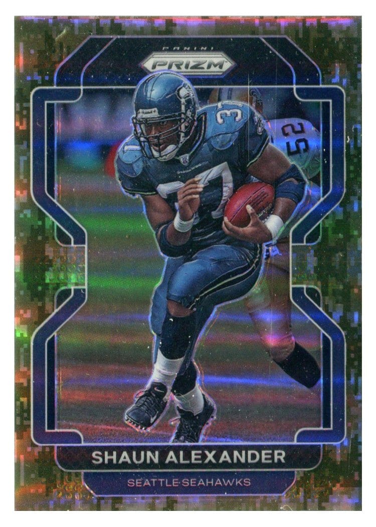 2021 Panini Prizm Base Set Shaun Alexander #50 card