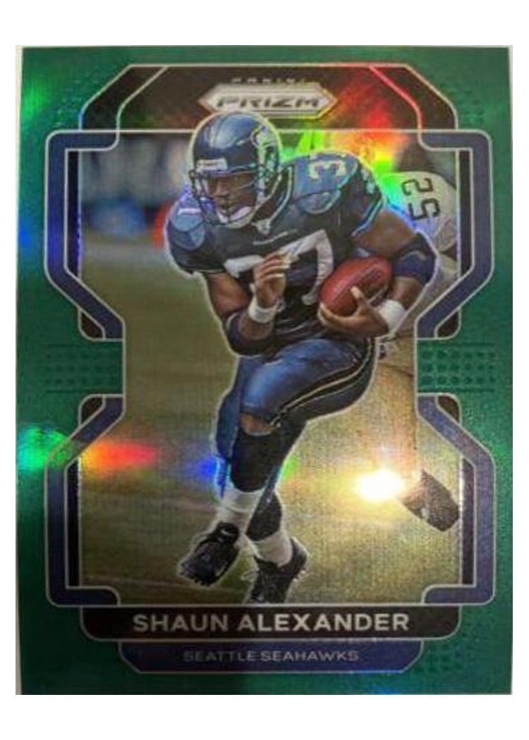2021 Panini Prizm Base Set Shaun Alexander #50 card