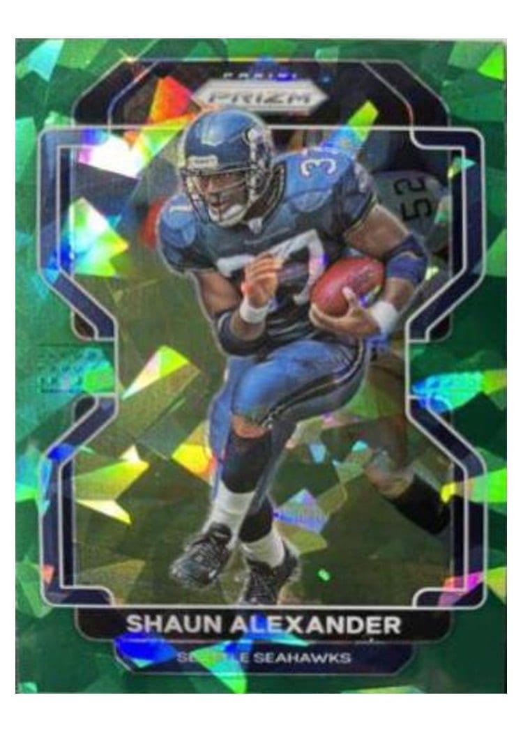 2021 Panini Prizm Base Set Shaun Alexander #50 card