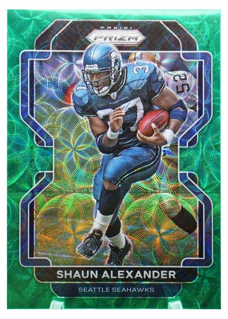 2021 Panini Prizm Base Set Shaun Alexander #50 card