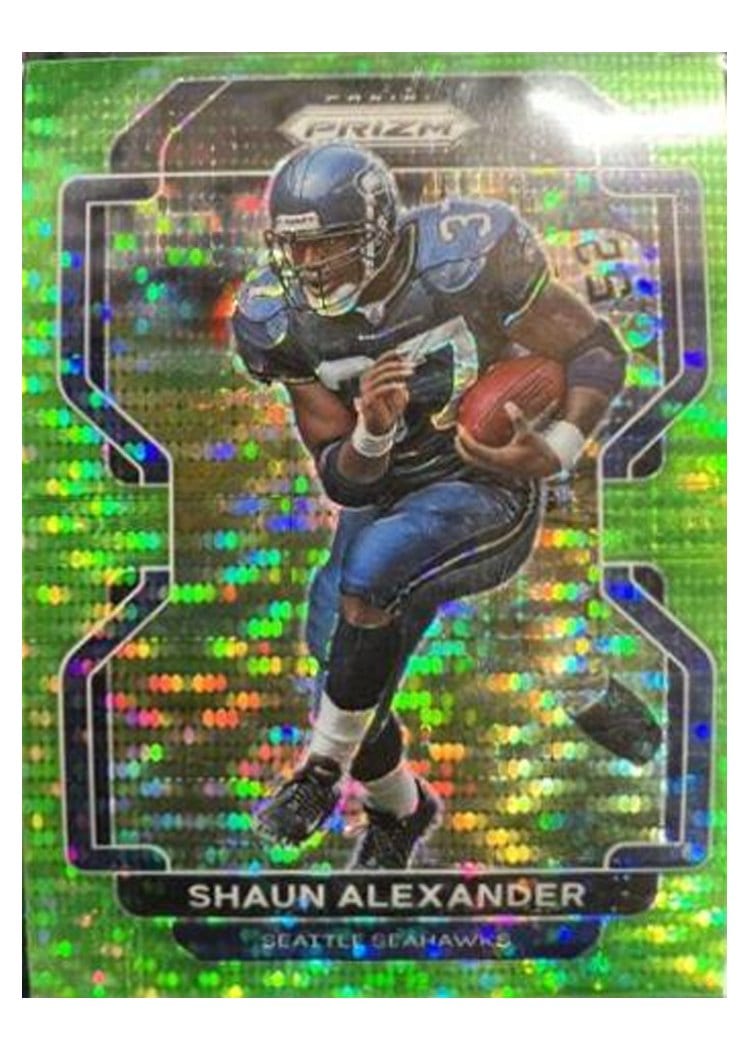 2021 Panini Prizm Base Set Shaun Alexander #50 card